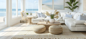 flooring in coastal living room